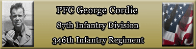 The story of PFC George Cordie