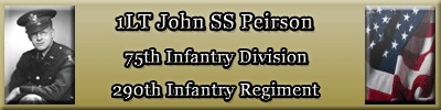 The story of 1LT John SS Peirsson