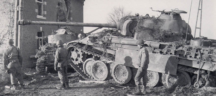 Battle Aftermath, Hotton - Belgium.