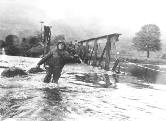 A washout on the Moselle.