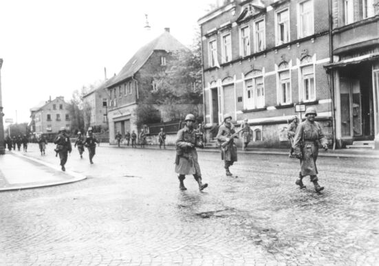 Cleaning up Rodewisch, Germany.