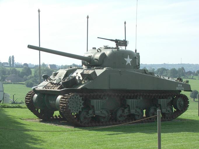 The REMEMBER MUSEUM's Sherman Tank
